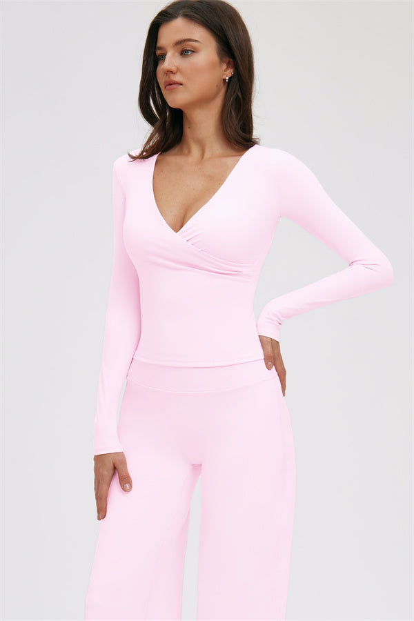 The Twirl Long Sleeve T-shirt New Straight Leg Pants 2-Piece Set