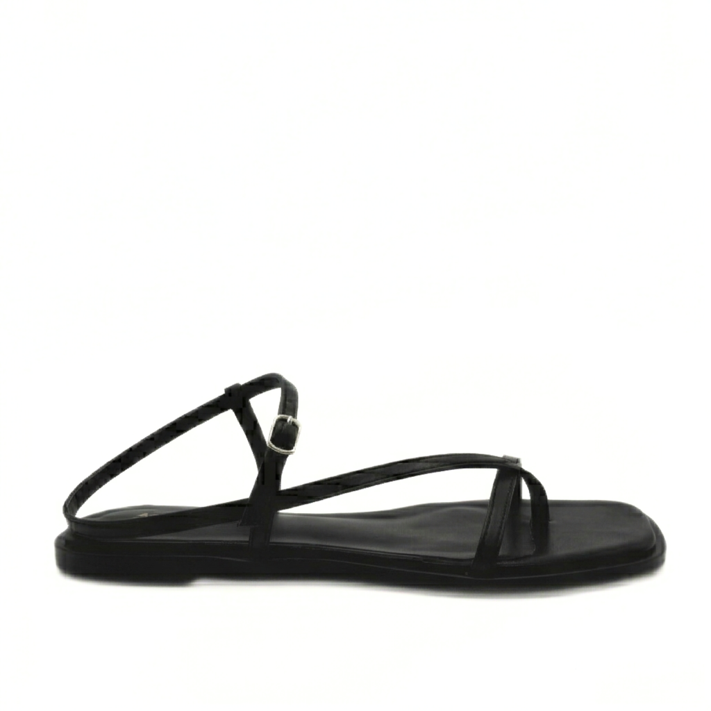 Maxy Asymmetric T-Strap Sandal