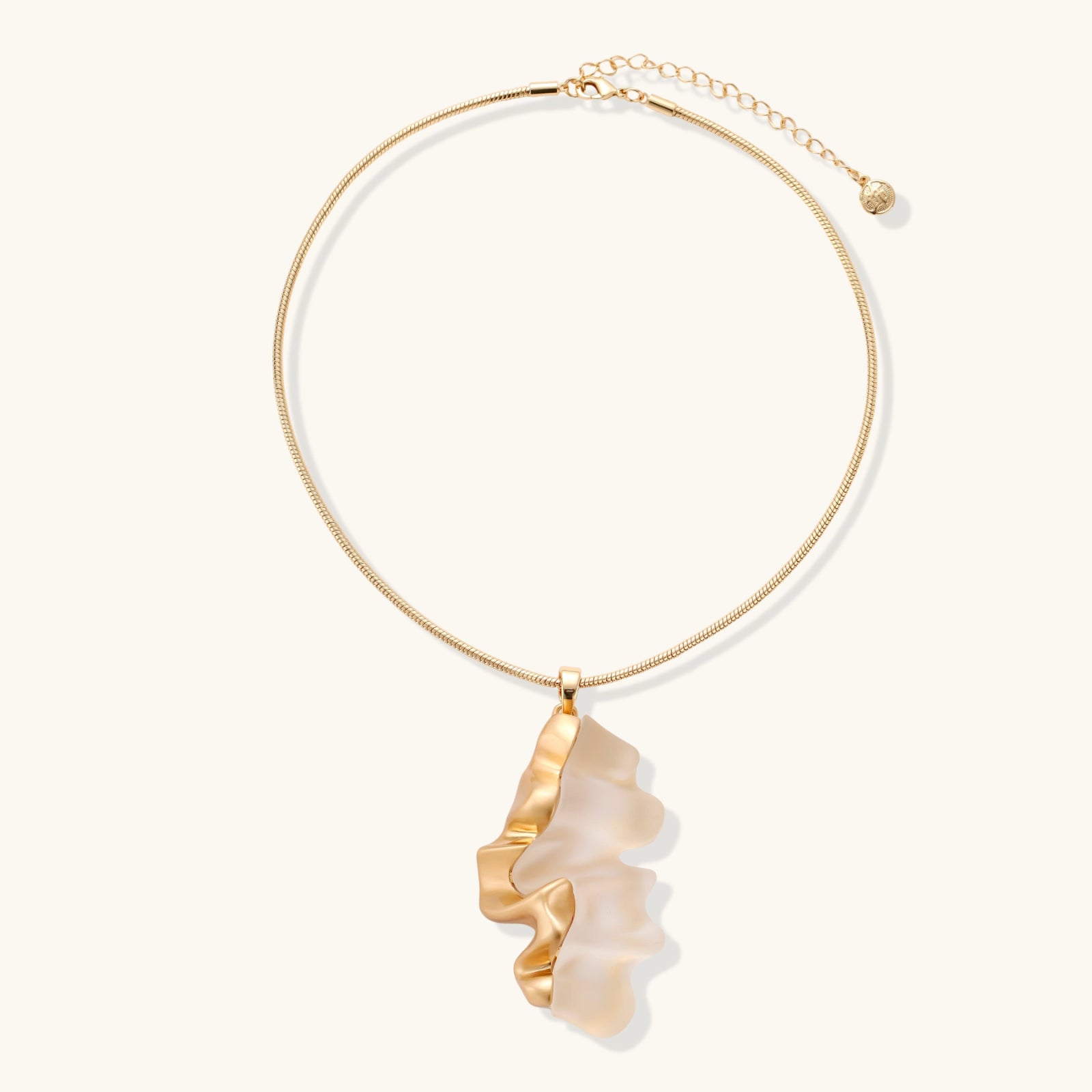 Flowing Wave Pendant