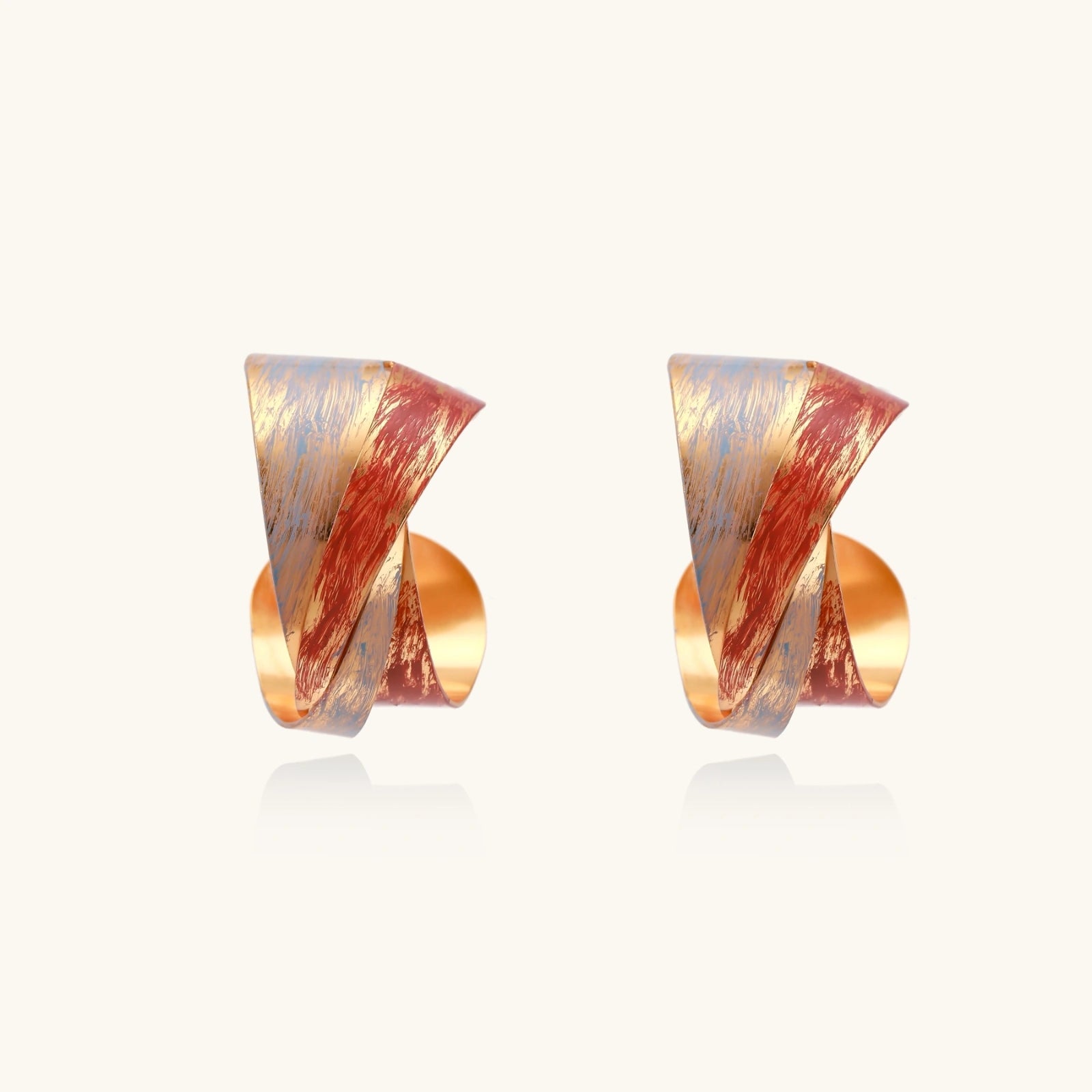 Twisted Flame Hoops