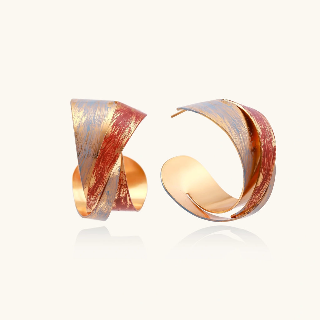 Twisted Flame Hoops