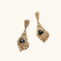 Grid Statement Earrings