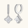 Diamond Dangle Huggies