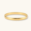 Gold cuff on a white background