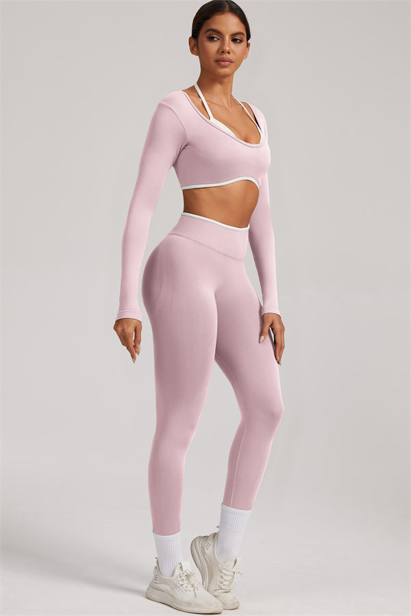 The Elevate Long Sleeve Crop top