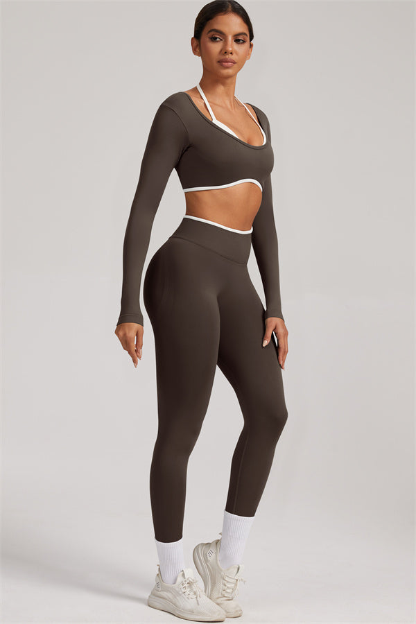 The Elevate Long Sleeve Crop top
