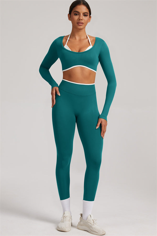 The Elevate Long Sleeve Crop top