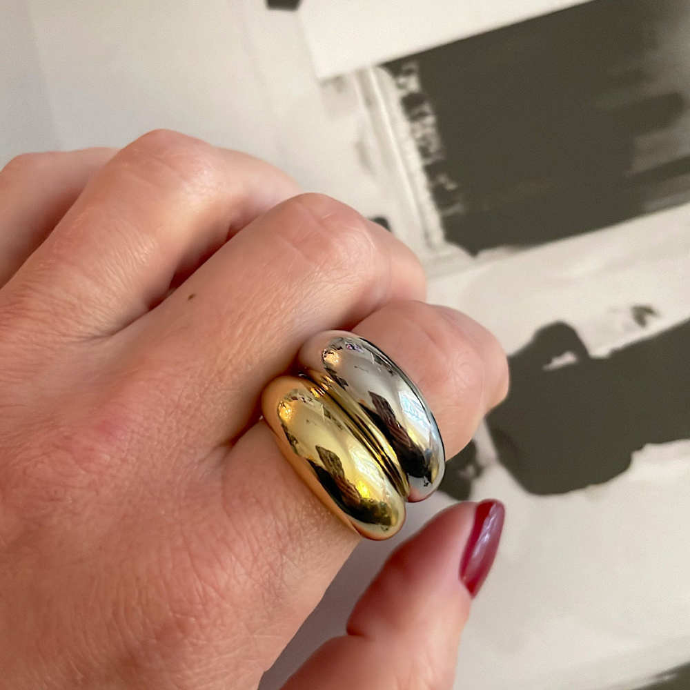 Rain Double Stack Ring