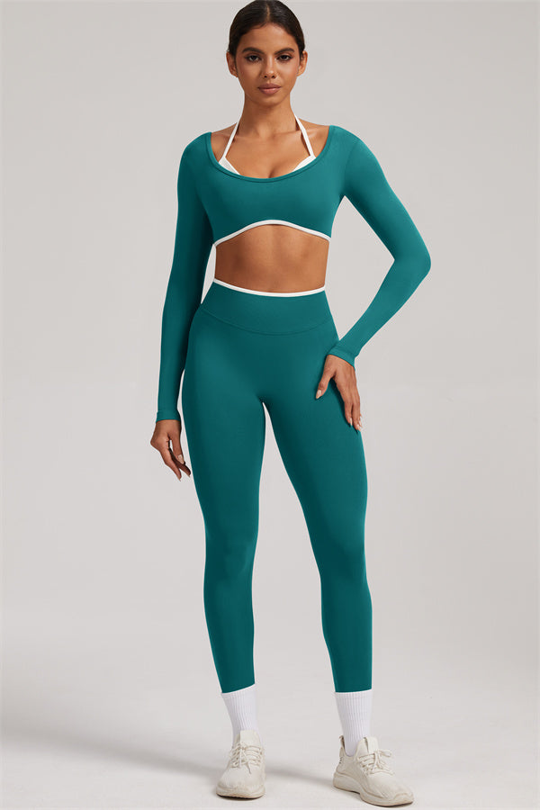 The Elevate Long Sleeve Crop top