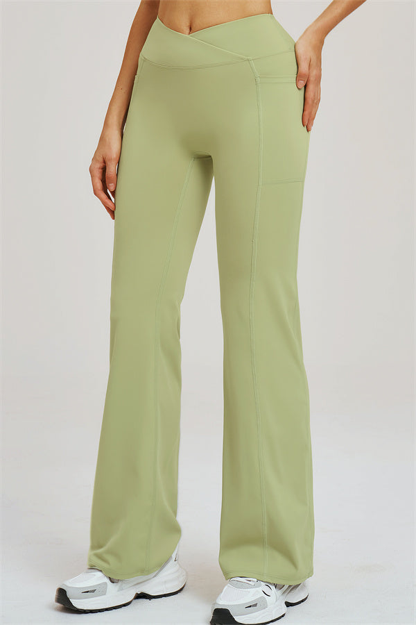 The Sizzle Sports Bra Flared Leggings 2-Piece Set