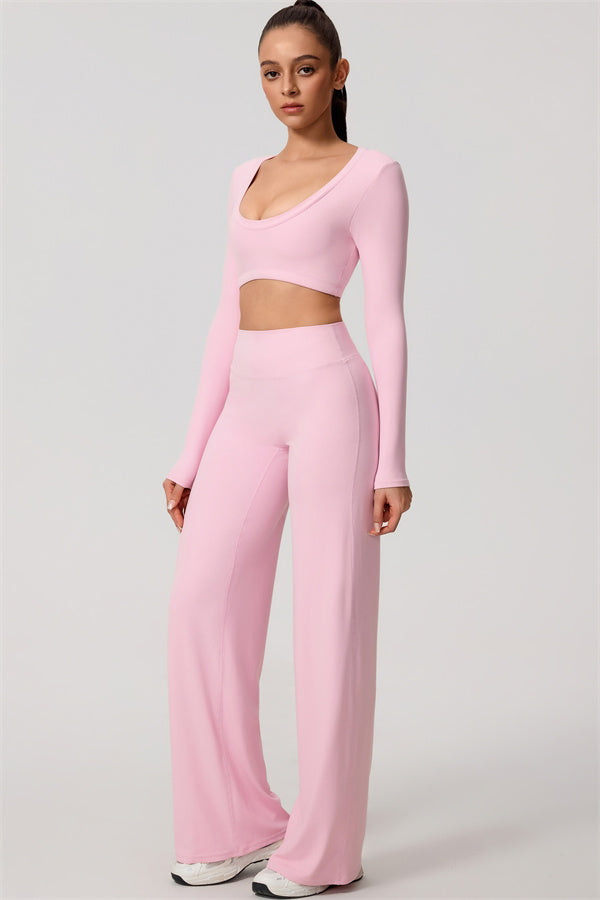 The Nestle Long Sleeve Crop Top