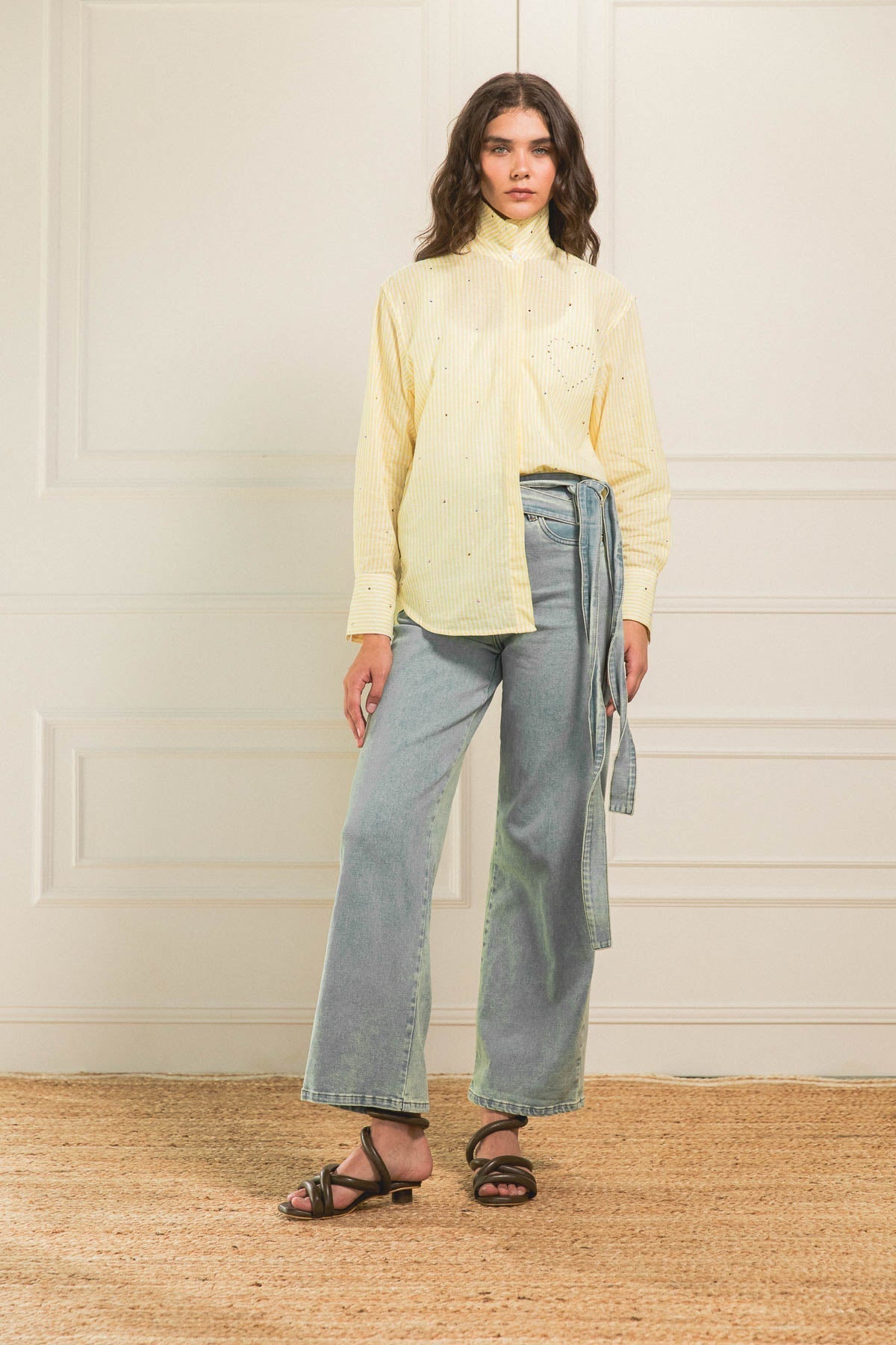 Camisa Shiny Heart Butter