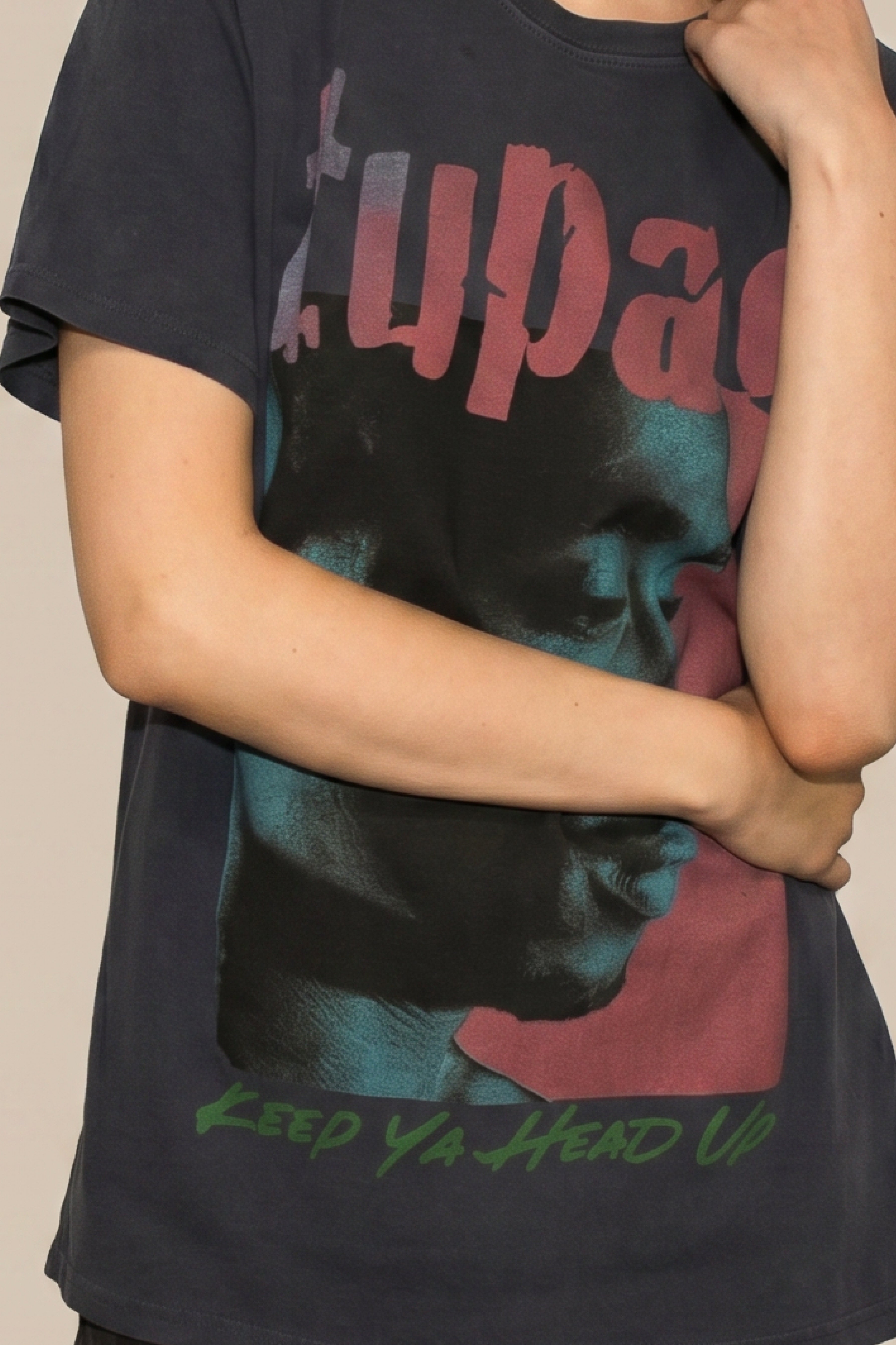 Tupac Keep Your Head Up Tee