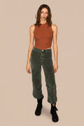 Hemp Rib Tank - Rust