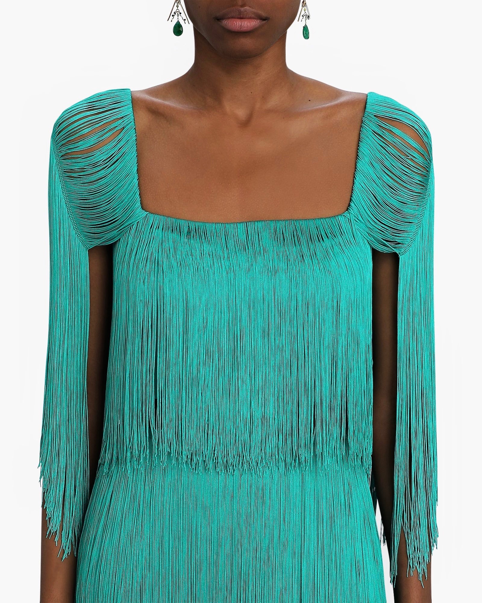 DELTA TOP IN TEAL