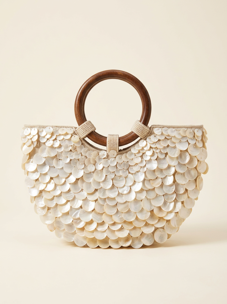 Carmen Handmade Shell Handbag