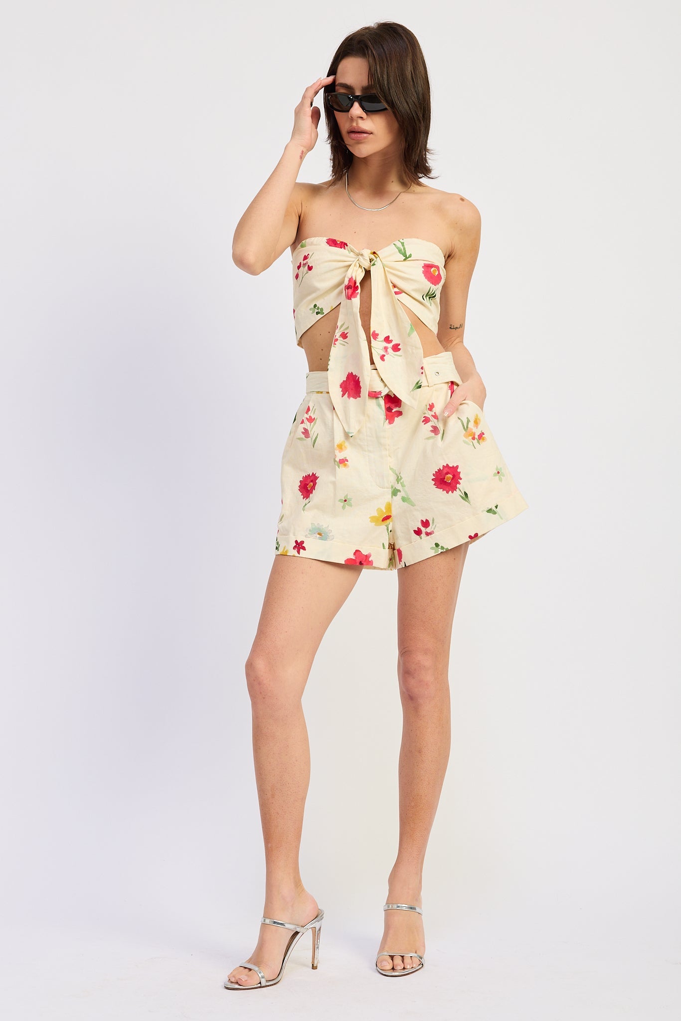 Vionnet Tie Top
