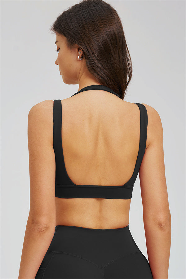 The Sizzle Zip Jacket Sports Bra Flared Leggings 3-Piece Set