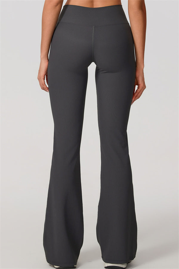 The Daze Zip Jacket Sports Bra Flared Leggings 3-Piece Set