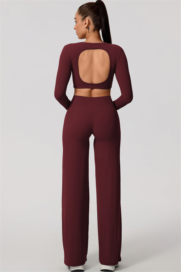The Nestle Long Sleeve Crop Top