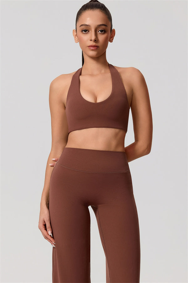 The Nestle Sports Bra Straight Leg Pants 2-Piece Set