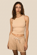 Sage Rib Tank - Bone